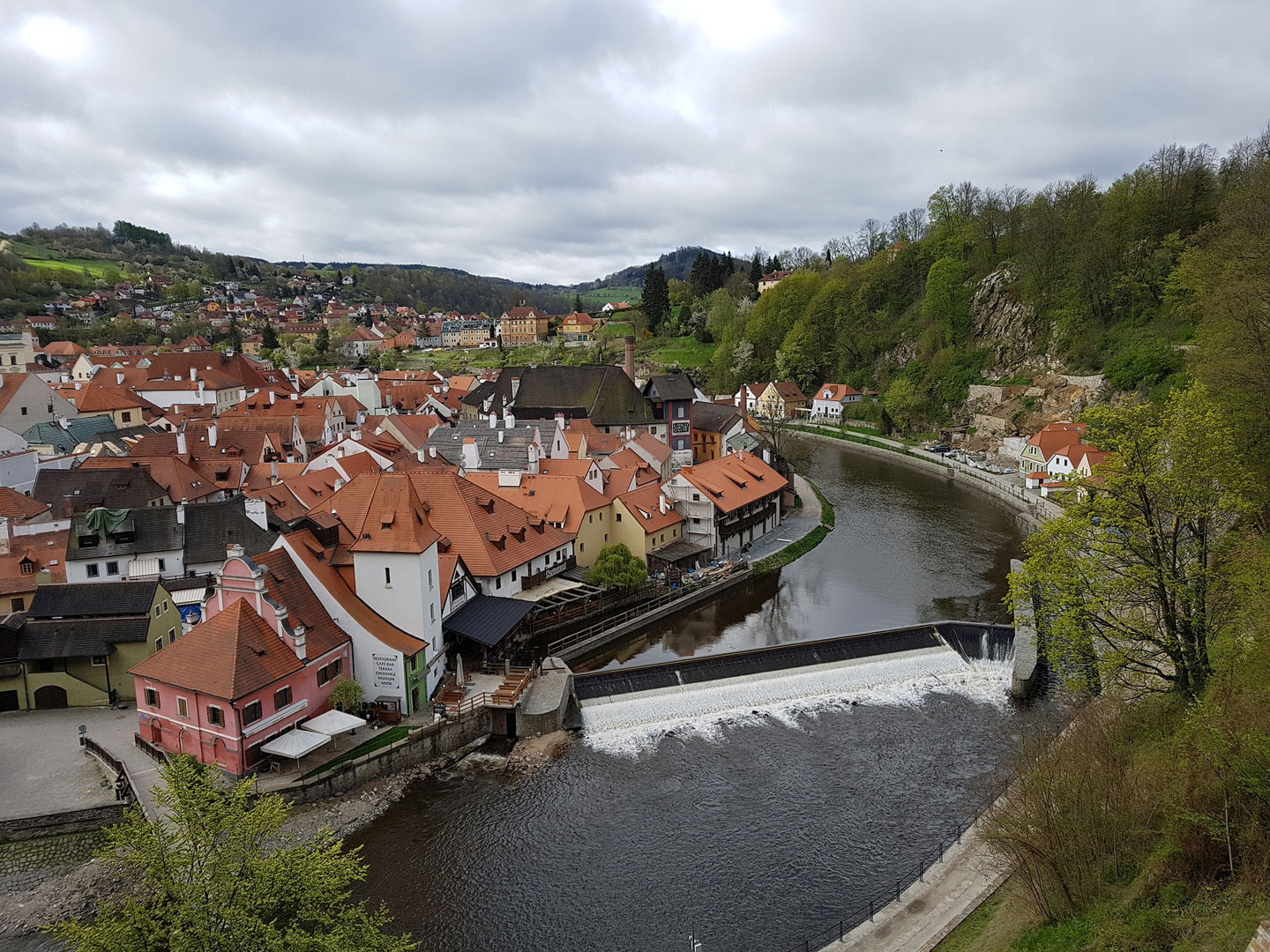 Stadt Böhmisch Krumau – oder auf Tschechisch „Český Krumlov“