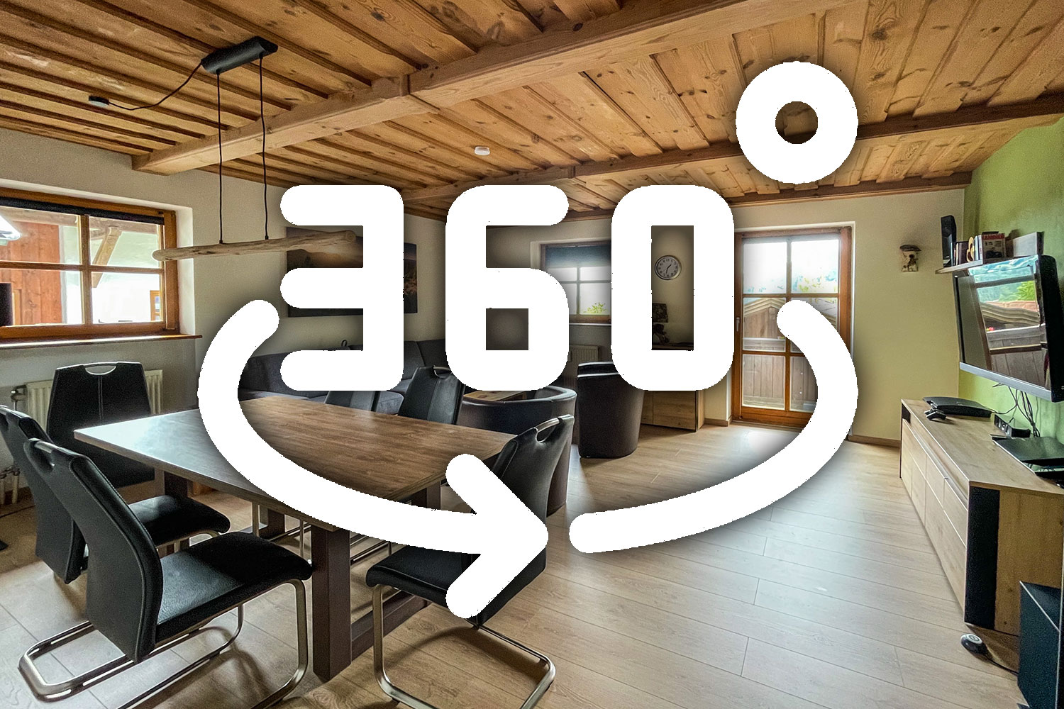 360 Grad Roomtour Ferienwohnung Hauzenberg 