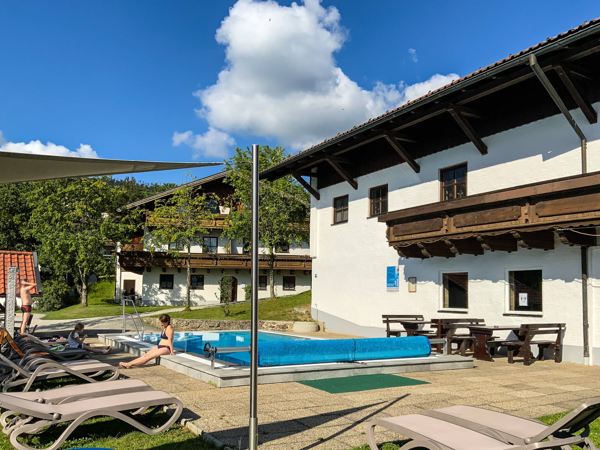 Ferienhaus im Bayerischen Wald mit Schwimmbad