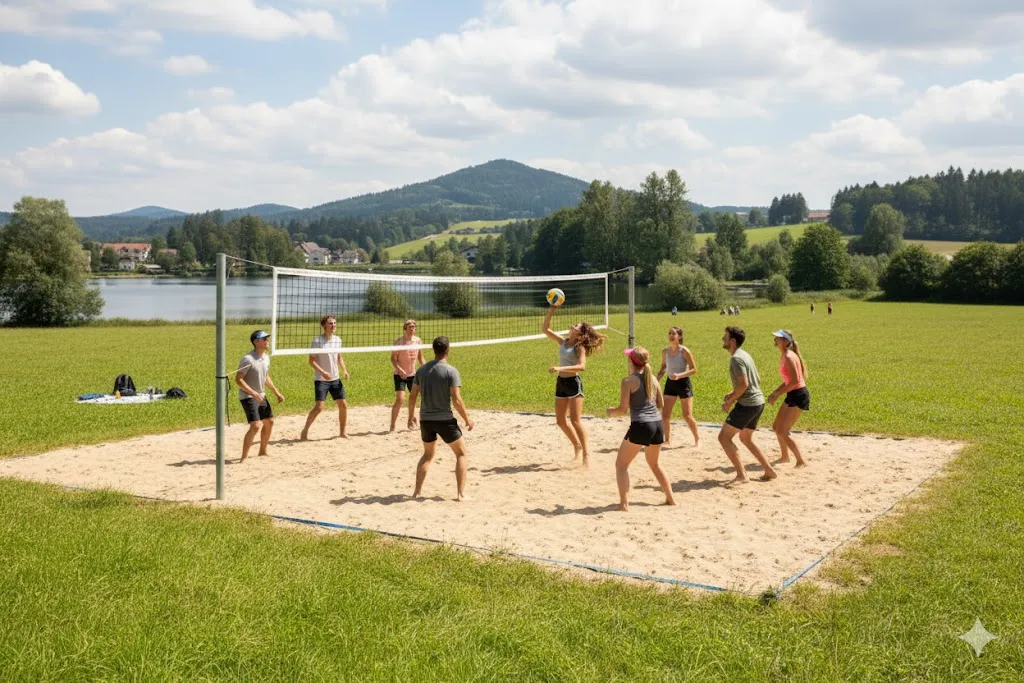 volleyball court