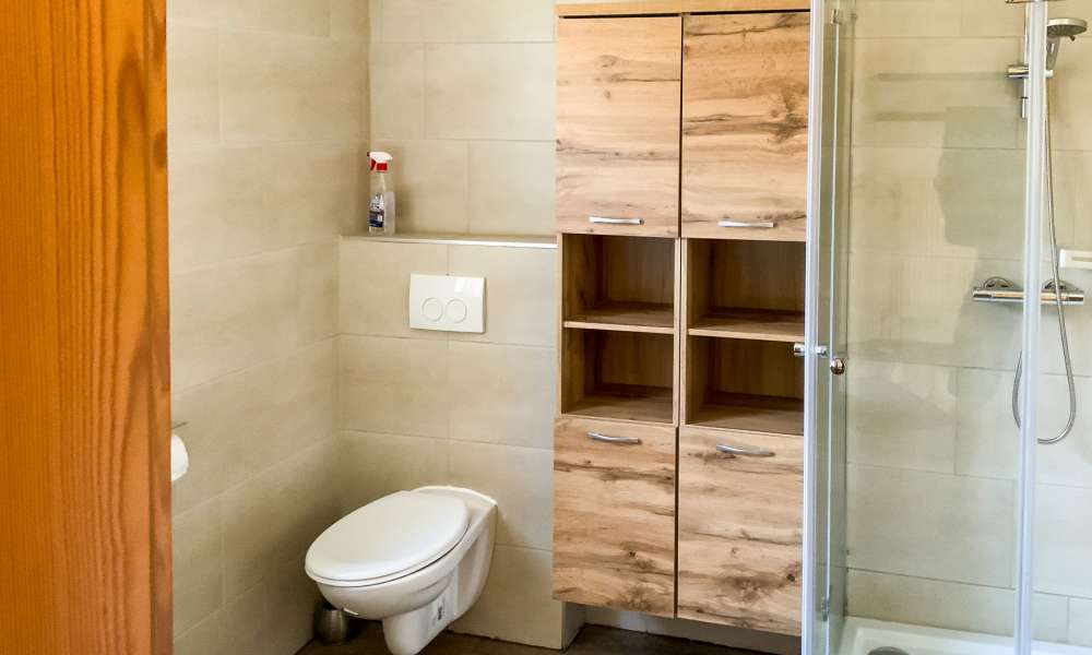 Renovated bathroom in the holiday apartment in Hauzenberg