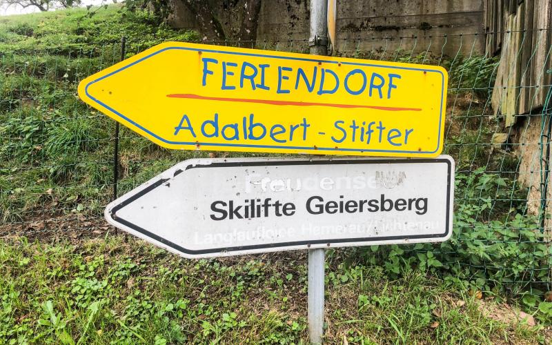 Anfahrt zum Feriendorf Adalbert-Stifter in Hauzenberg