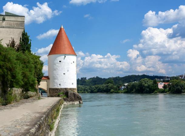 Schaiblingsturm - eines der Wahrzeichen von Passau