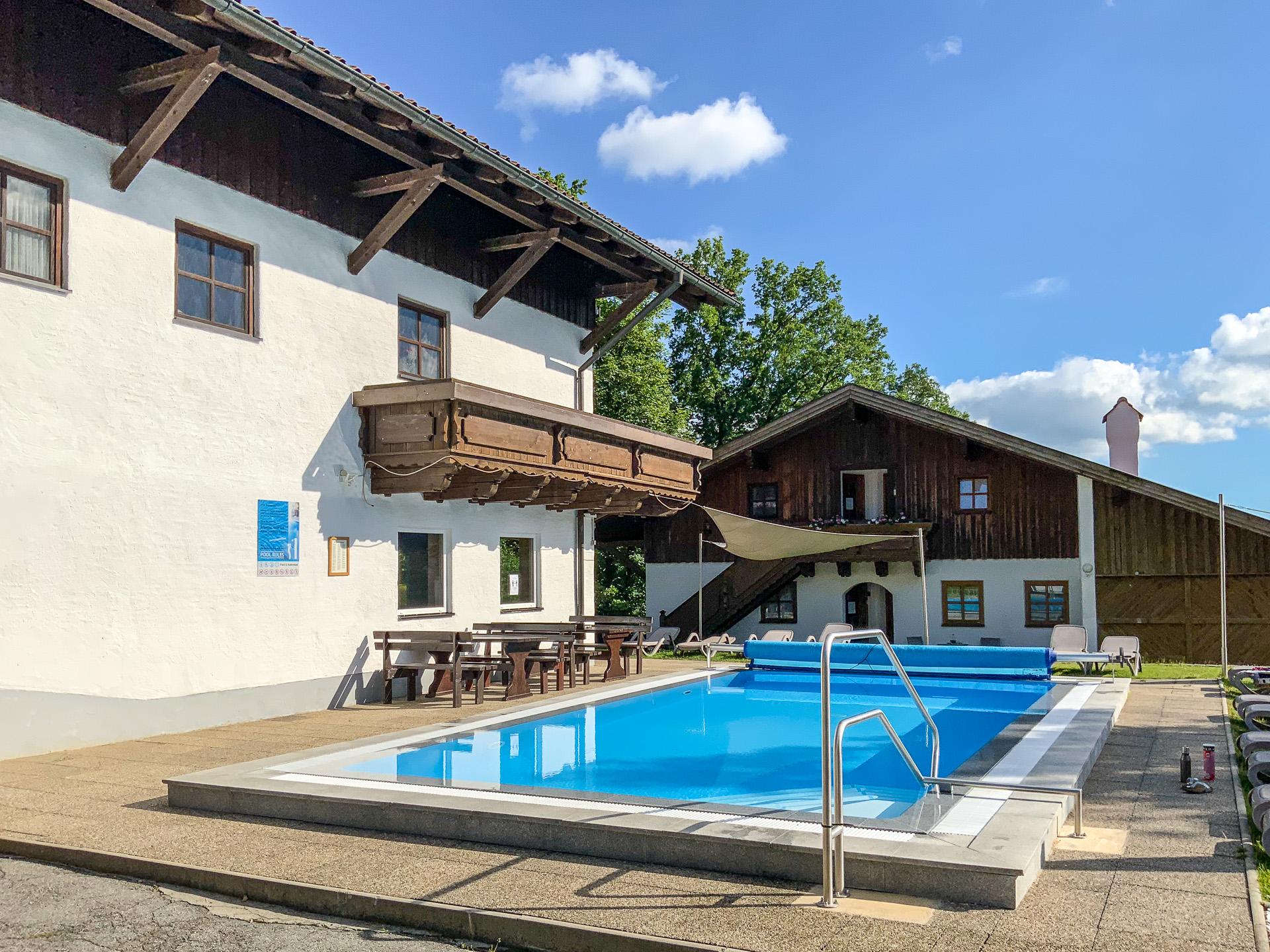 Apartment in the Bavarian Forest with a summer pool