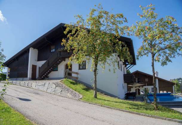 View of the house from the north side