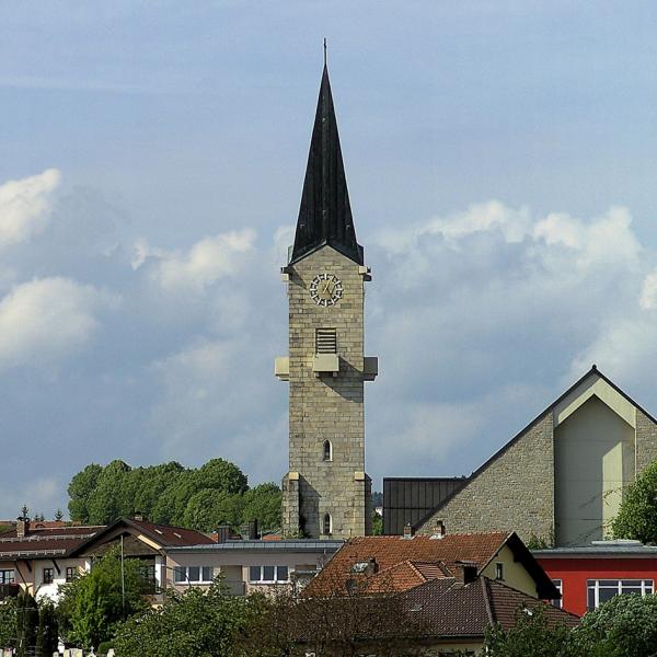 Historyczny kościół Hauzenberga